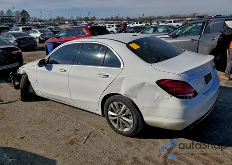 2019 Mercedes-Benz C 300 4Matic from USA, damaged, VIN 55SWF8EB8KU285244